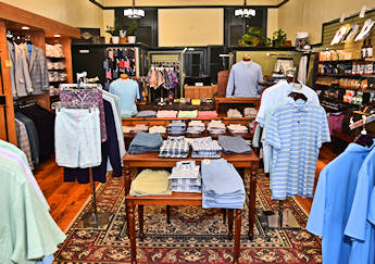 Inside The Post and Rail Men's Shop